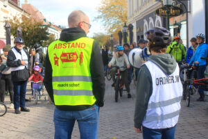 Start am Hauptlatz