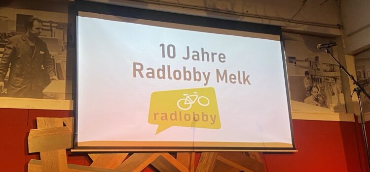 10 Jahre Radlobby Melk – ein tolles Fest in der Tischlerei mit Blick zurück und nach vorne