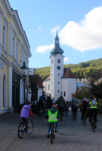 Ankunft am Hauptplatz