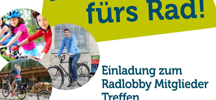 27. Mai: Radlobby Burgenland · Mitgliedertreffen in Eisenstadt