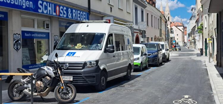 Wiener Neustadt – Brodtischgasse ist Begegnungszone