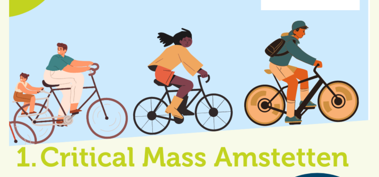 Wir laden ein zur 1. Critical Mass in Amstetten 20.09.24