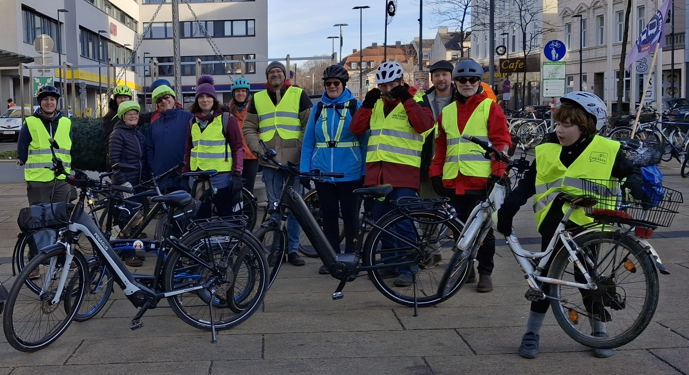 Neujahrsradeln in St. Pölten