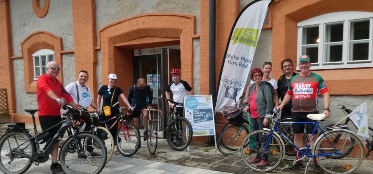 Das älteste Fahrrad von Mauerbach und die 1. Rad-Kultur Fahrt
